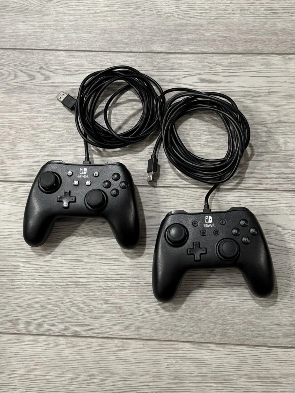 PowerA Switch Wired Controllers (2)-Like New-Tested